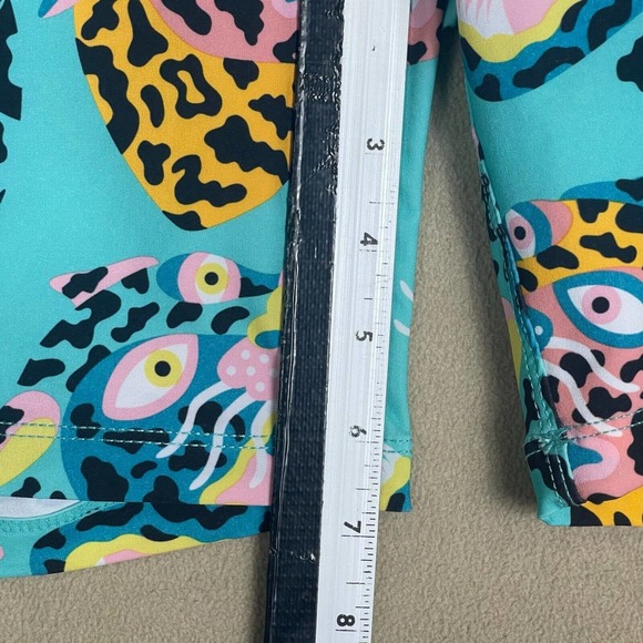 Hurley Phantom Swim Trunk Mens 32 Multicolor Animal Print Drawstring Waist - Picture 5 of 12